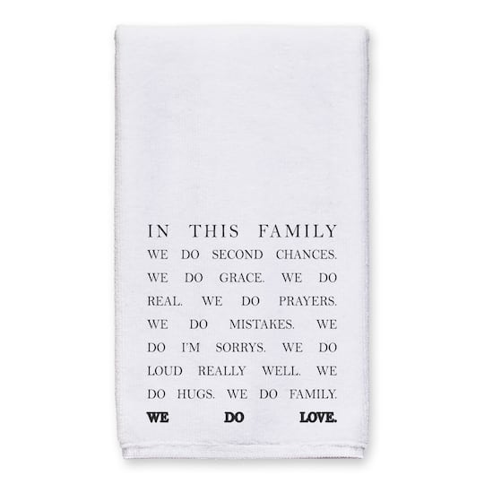 In This Family 16" x 25" Towel Set